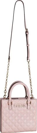 Guess Kleine Gewatteerde Tote - Dames - Mini tas - Roze - ONE Size - Tassen