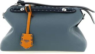 Fendi Blue Calfskin Womens Handbag