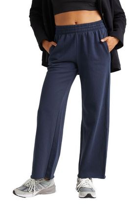 Richer Poorer Inc. The Recycled Fleece Wide Leg Sweatpant in Blue Nights at Nordstrom, Size X-Large