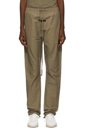 Fear of God Track Lounge Pants In Taupe