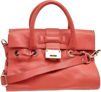 Jimmy Choo London Borsa tote Rosalie - Rosso