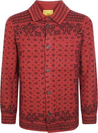 Guest In Residence Wild Rag Paisley Cashmere Work Shirt