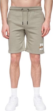 Henleys Heren Aitchen Sweat Shorts (Stoffige Olijf)