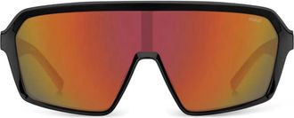 HUGO BOSS Occhiali da sole a mascherina - Nero