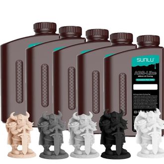OEM Resina Para Impresi&oacute;n 3d, Lavable Con Agua, Curado Uv R&aacute;pido, Material Mixto Similar Al Abs