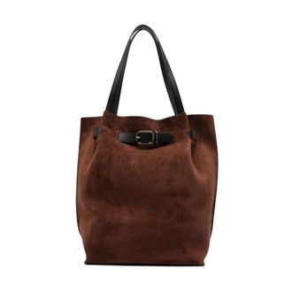 Paul Smith Bolso Tote de Ante - Bags - Mujer - Marr&oacute;n - ONE SIZE