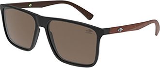 Mormaii Jakarta Sun Polarized M0145AFW36 Mens Sunglasses Black Size 61