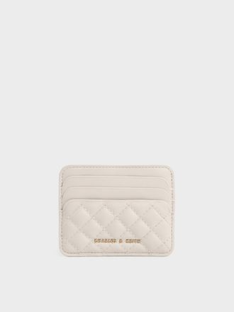 Charles & Keith Cleo Quilted Card Holder