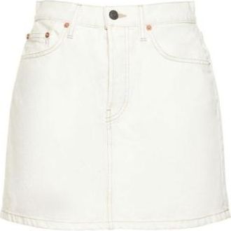 Wardrobe.NYC Wardrobe NYC White Denim Mini Skirt Size 24/61