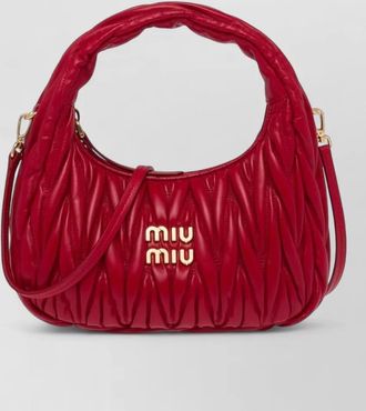 Miu Miu wandler small leather shoulder bag