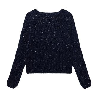 Oltre Dames, Truien, Blauw, Maat: L/Xl Mohair