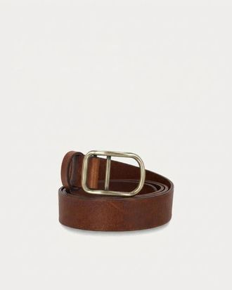 Fortela Robert Belt in Brown at Nordstrom, Size 105