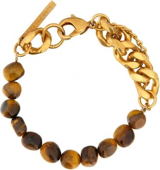 Dries Van Noten Chain Bracelet With Stones