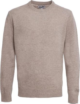 MC2 Saint Barth Regent Sweater - Heren - Ronde hals truien - Bruin - M - Truien & Vesten