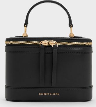 Charles & Keith Enola Top Handle Vanity Bag