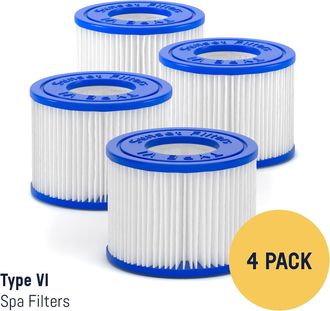 OEM Cartucho De Repuesto Para Filtros De Spa Y Jacuzzi - Para Filtros Coleman Saluspa, Bestway, Lay-z Spa, Intex, Repuesto De Filtro S1, Repuesto De Filtr
