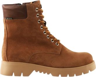 H&ouml;gl Schoenen, Dames, Bruin, 39 EU, Leer, Harvest Booties