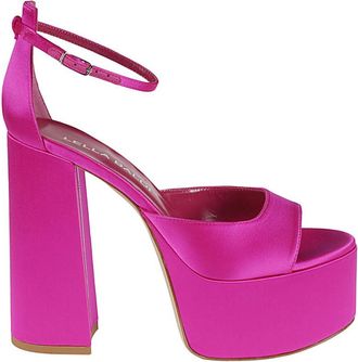 Lella Baldi Fuchsia Fuchsia Slingback Heels