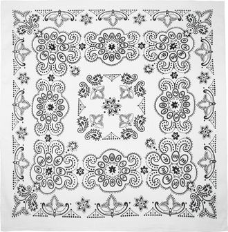 CTM 27 Inch Extra Large Cotton Paisley Bandana (Pack of 6)