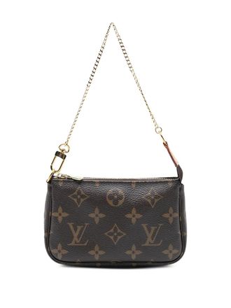 Louis Vuitton 2020 Monogram Mini Pochette Accessoires handbag - women - Fabric - One Size - Brown