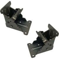 OEM Soportes Plegables - Bisagras Autoblocantes - Herrajes Y Fuelles Para Patas - Para Patas Plegables, Bancos De Trabajo Plegables, Lavadero, Garaje, Bar