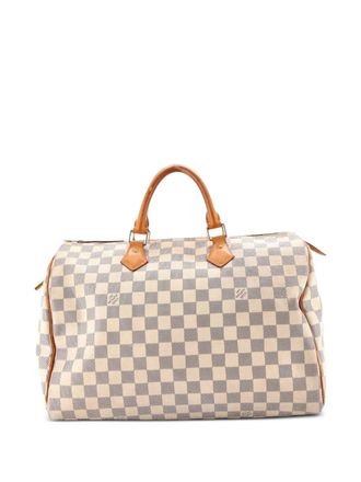 Louis Vuitton Speedy Handbag Damier 35 satchel - Bianco