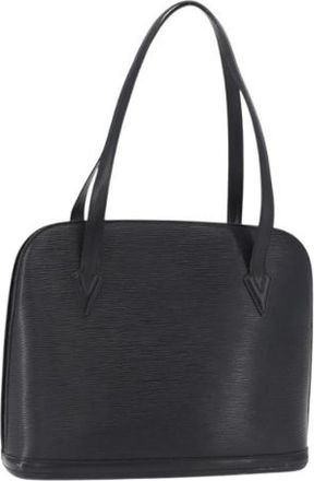 Louis Vuitton Pre-owned Vintage Epi Leather Shoulder Bag - Dames - Vintage Schoudertas - Zwart - ONE Size - Leer - Vintage