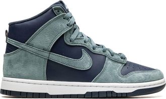Nike Dunk High Retro PRM Teal Suede sneakers - unisex - Leather - 9.5 - Blue