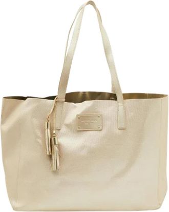 Michael Kors Pre-owned Leather totes - Dames - Vintage Shopper - Geel - ONE Size - Vintage