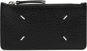 Maison Margiela Signature Stitch Zip Pocket Card Holder