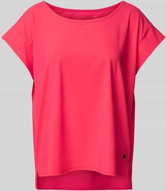 Raffaello Rossi Raffaello Rossi T-Shirt mit Rundhalsausschnitt Modell GRIT in Koralle, Gr&ouml;&szlig;e 34