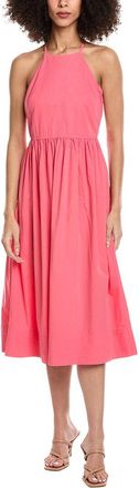 Bella Dahl Fitted Midi Halter Dress