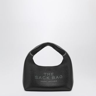 Marc Jacobs The Mini Sac Bag In Black Full Grain Leather
