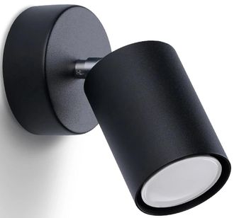 Sollux Lighting Design Wandlampe Lemmi - Schwarz