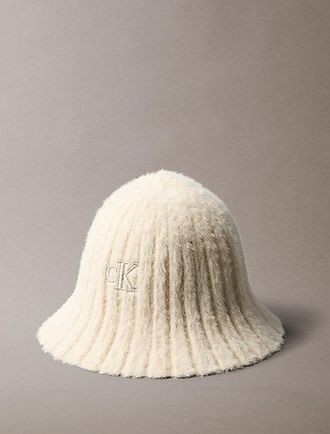 Calvin Klein Gorro De Pescador De Punto Suave