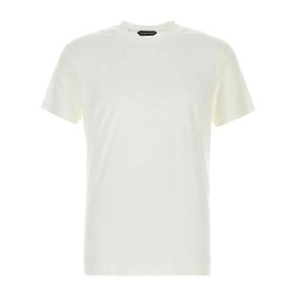 Tom Ford Heren, Tops, Wit, Maat: XL Katoen