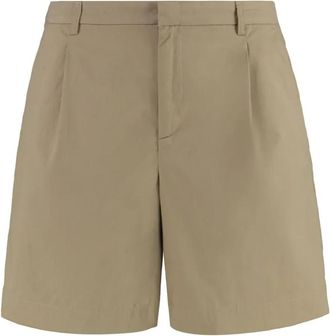 A.P.C. Short Crew - Heren - Bermuda - Bruin - M - Leer - Korte Broeken