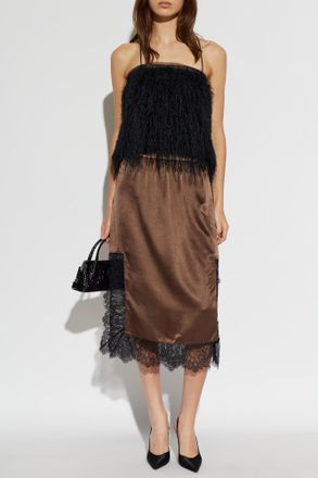 Munthe Chloa Skirt, Womens, Brown