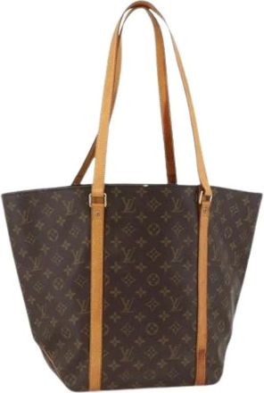 Louis Vuitton Pre-owned Tote Bags, female, Brown, Size: ONE SIZE Pre-owned Vintage Monogram Tote Bag