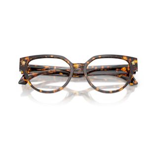 Versace Glasses, female, Brown, Size: 53 MM Ve3394D Optical Frame