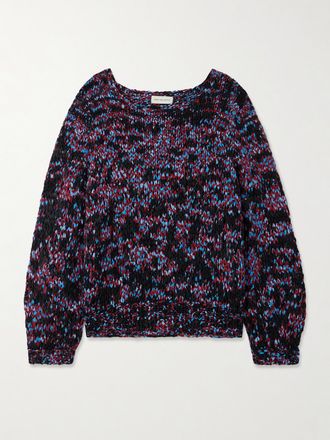 Dries Van Noten Pullover Oversize In Cotone Stampato - Multicolore