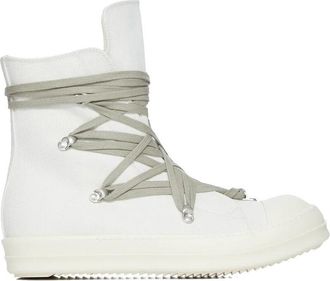 Rick Owens Megalace Sneakers Crema