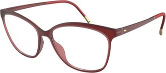 Silhouette Brillenmonturen EOS View - Dames - Brillen - Rood - 53 MM - Accessoires