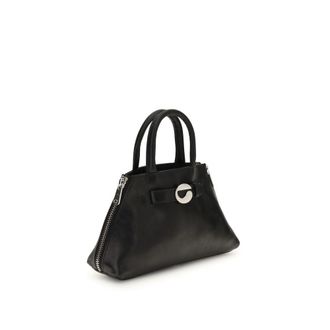 Coperni Womens Black Calf Leather Bos Taurus Shoulder Bag