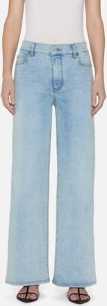 Frame Denim Le Slim Palazzo Wide-Leg Flare Jeans In Tribute