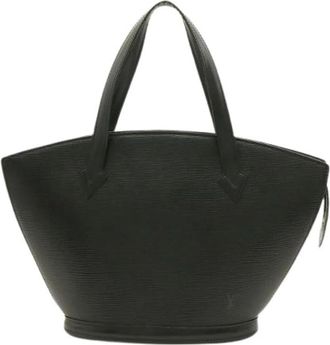 Louis Vuitton Pre-owned Epi Saint Jacques Tote - Dames - Vintage Handtas - Zwart - ONE Size - Leer - Vintage