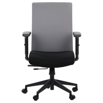OEM Silla Giratoria Riverton F/l Con Asiento Extensible - Varios Colores - Negro-gris