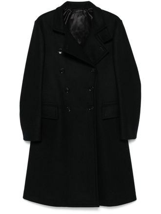 Tom Ford wool coat - men - Wool/Bos Taurus/Cotton/Viscose - 58 - Black