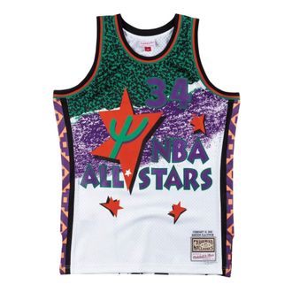Mitchell & Ness x NBA All-Star West Jersey Hakeen Olajuwon 34 SMJYNG18434-ASWWHIT95HOL
