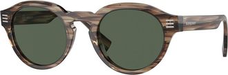 Burberry BE4404 409871 Mens Sunglasses Green Size 50